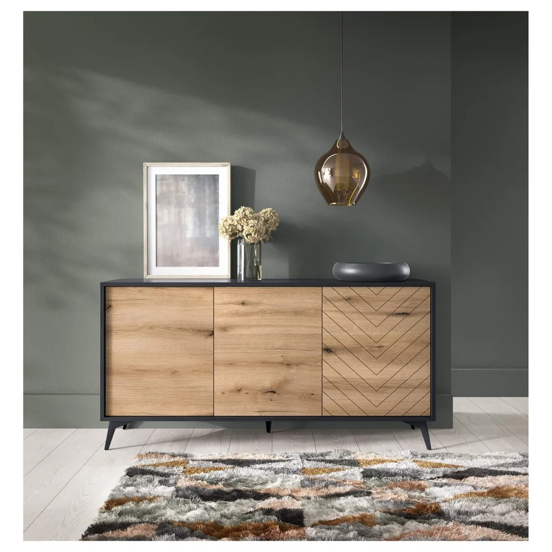 Komoda DIAMOND na metalowych nogach