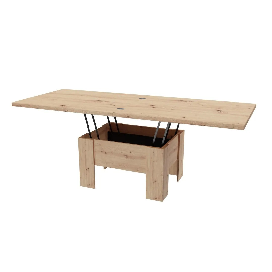 Stolik kawowy "ERYK", 100-200cm, stół rozkładany